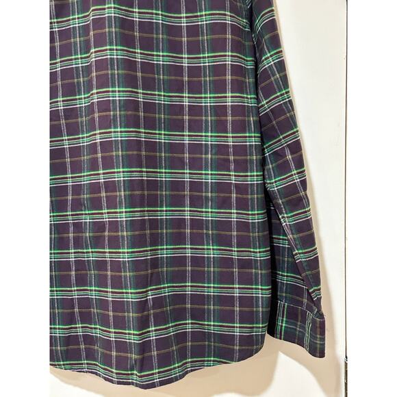 Stio Men's Junction Midweight Flannel Shirt Deep Purple Plaid Size XXL NWT Warm - Picture 13 of 15